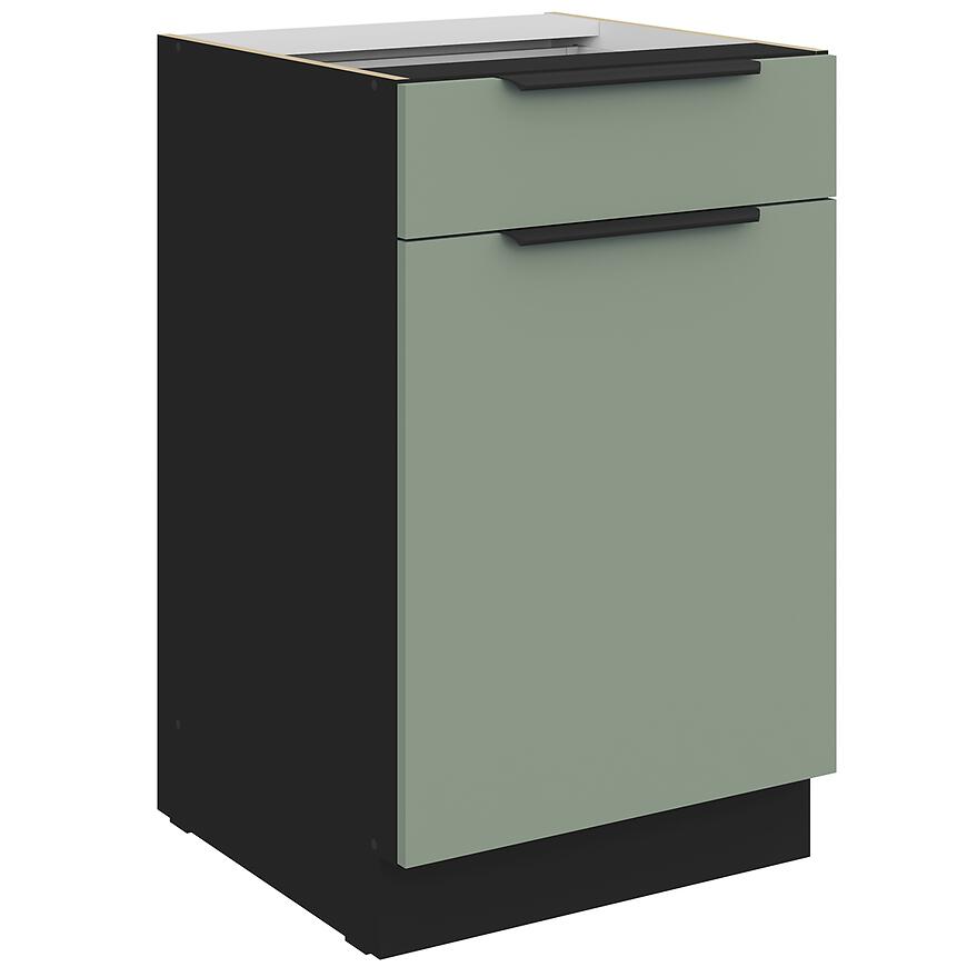 Kuchynská skrinka Aria-Sa/Bl Anti Fingerprint 50d 1f 1s Bb