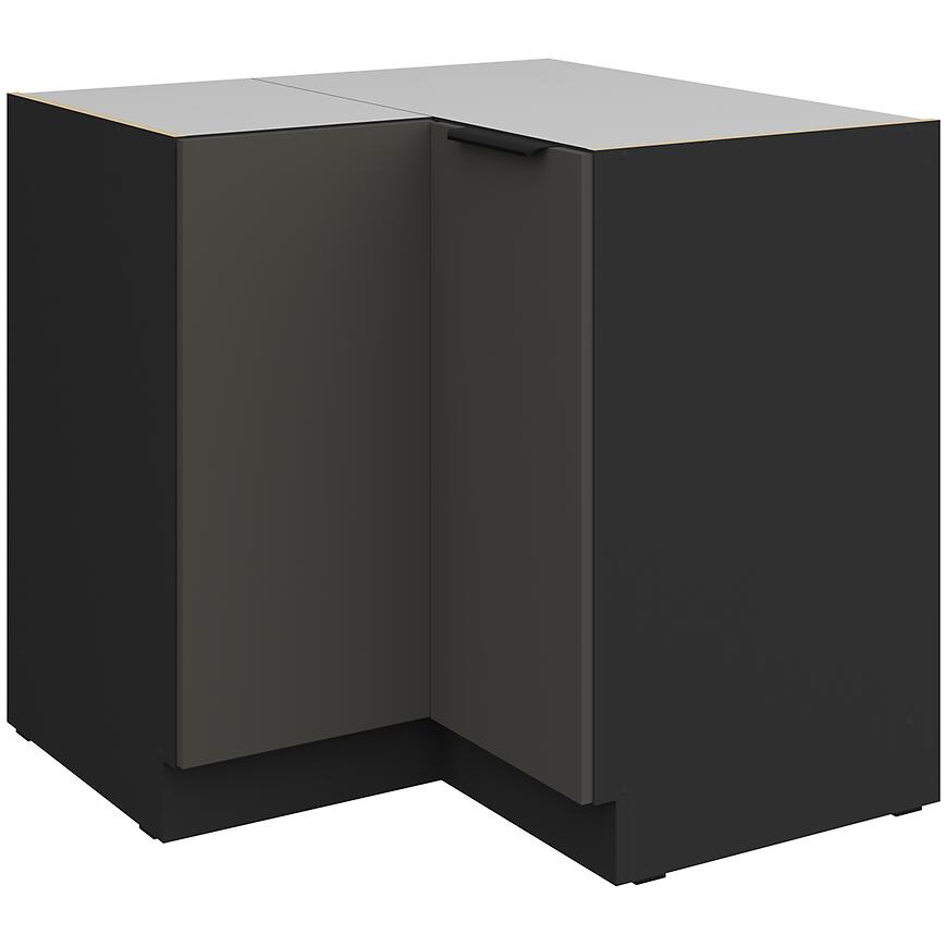 Kuchynská skrinka Aria-Gr/Bl Anti Fingerprint 90x90 Dn 2f Bb