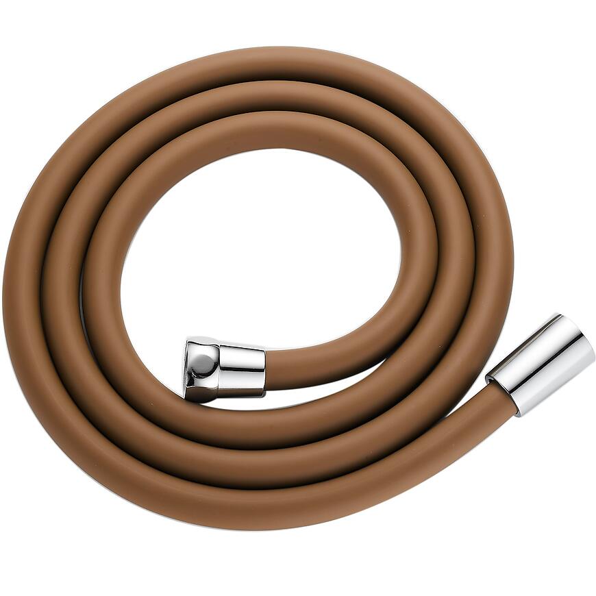 Sprchová hadica silikónová Fit Brown 150 cm hnedý