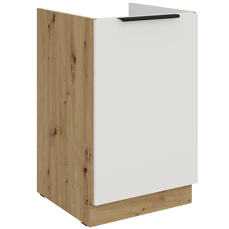 Kuchynská skrinka Aria-Wh/Ar Anti Fingerprint 50zl 1f Bb