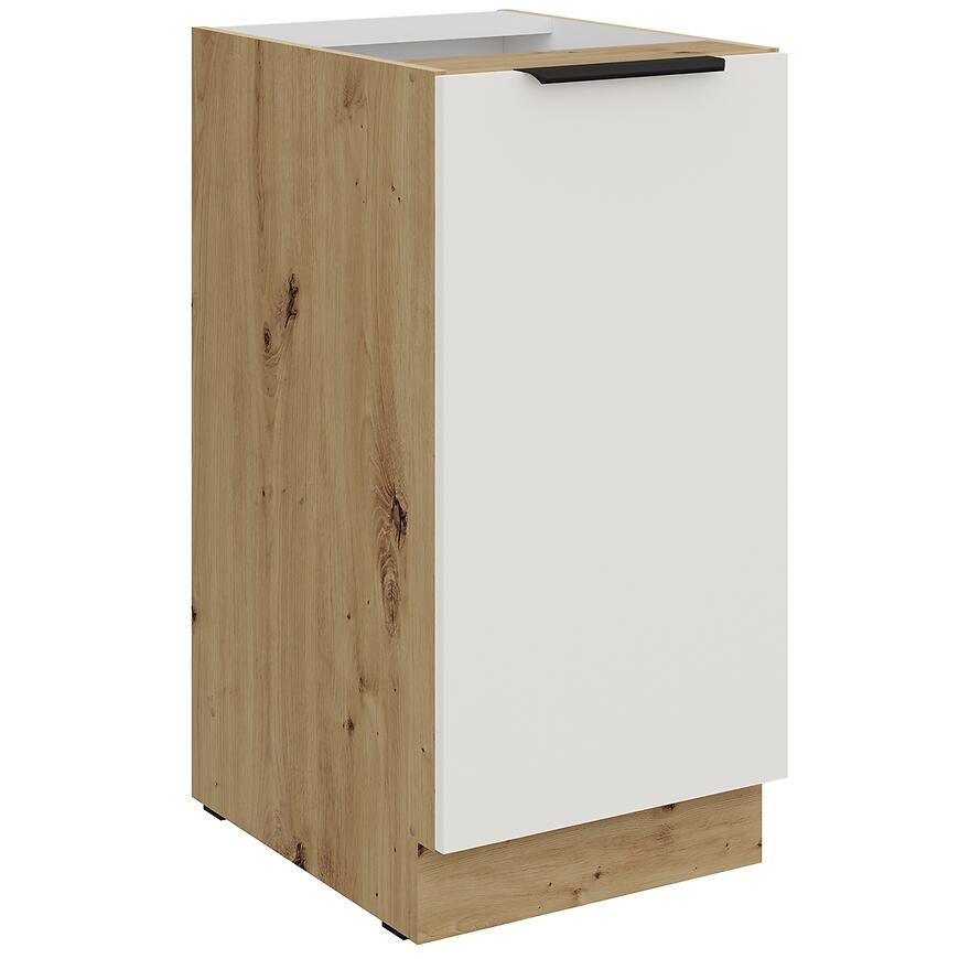 Kuchynská skrinka Aria-Wh/Ar Anti Fingerprint 40d 1f Bb