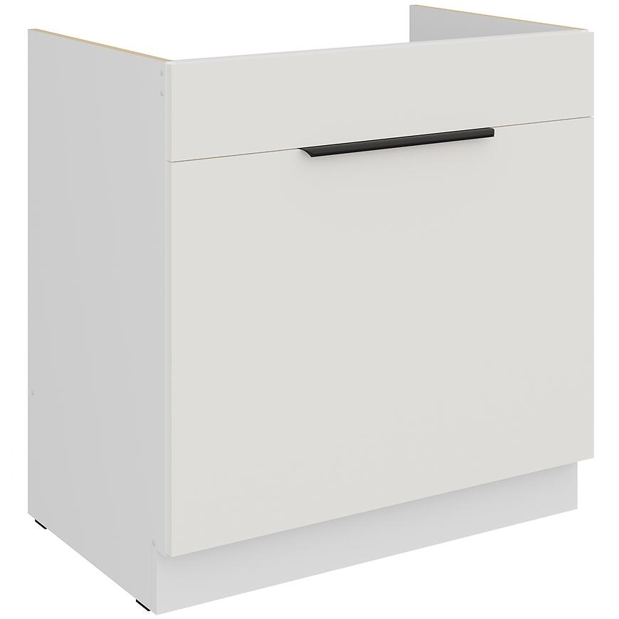 Kuchynská skrinka Aria-Wh/Wh Anti Fingerprint 80zl 1s Bb