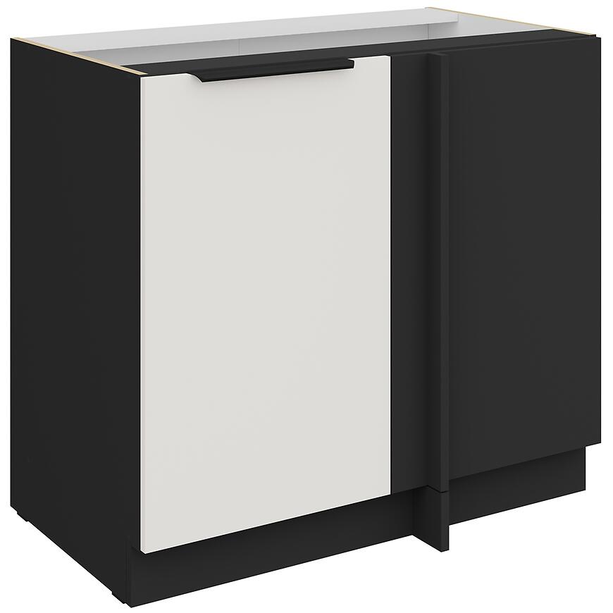 Kuchynská skrinka Aria-Wh/Bl Anti Fingerprint 105 Nd 1f Bb