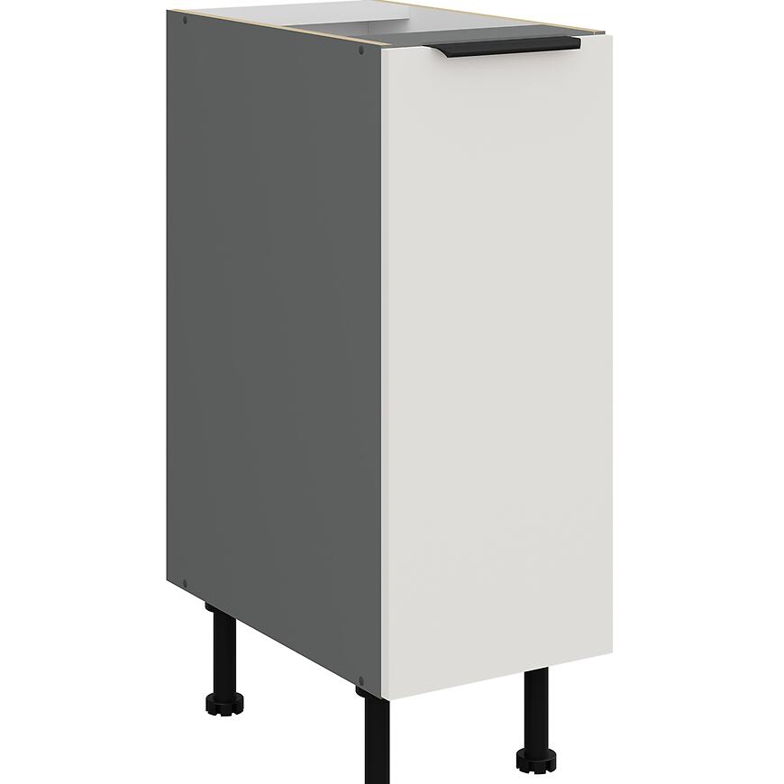 Kuchynská skrinka Aria-Wh/Ant Anti Fingerprint 30d Cargo Bb