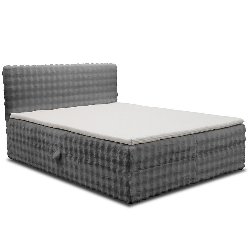 Posteľ Calipso VI 180x200 Bubble 16 sivý