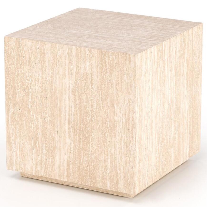 Konferenčný stolík Travertino S štvorcový travertín