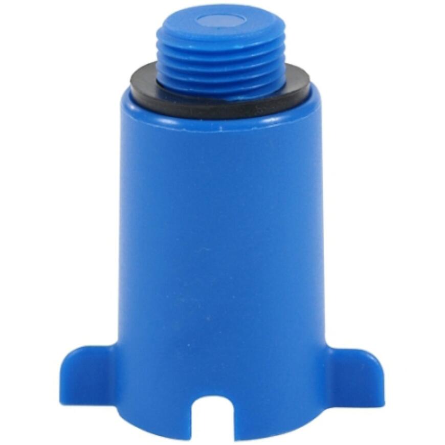 Zátka na test tesností modrá