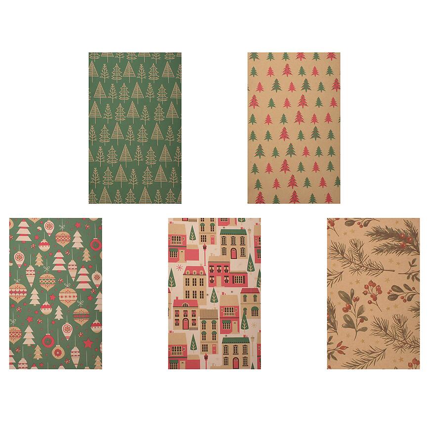 Baliaci papier kraft dekoratívny 200x70 cm 45718