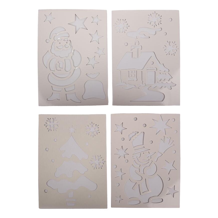 Dekoratívne šablóny 25x17,5 cm 2 ks 47036