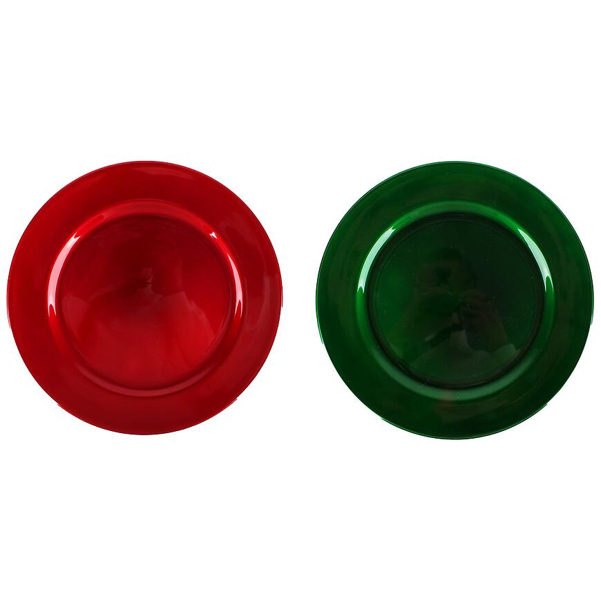 Dekoratívny tanier Ø33 cm mix 48053