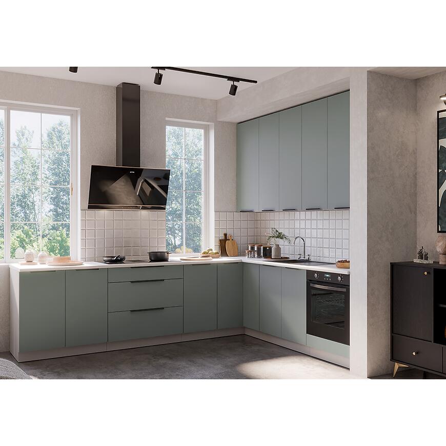 Kuchynská linka Aria SA/WH 260x230 cm bez kuchynskej dosky