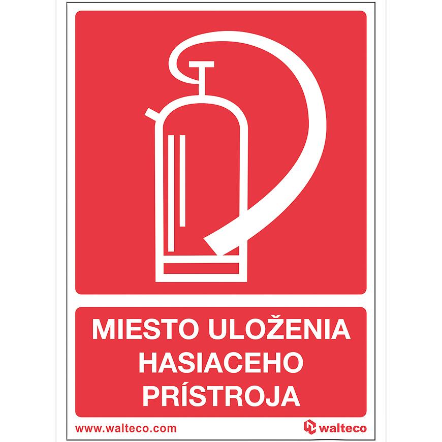 Prenosný hasiaci prístroj (vrátane textu)