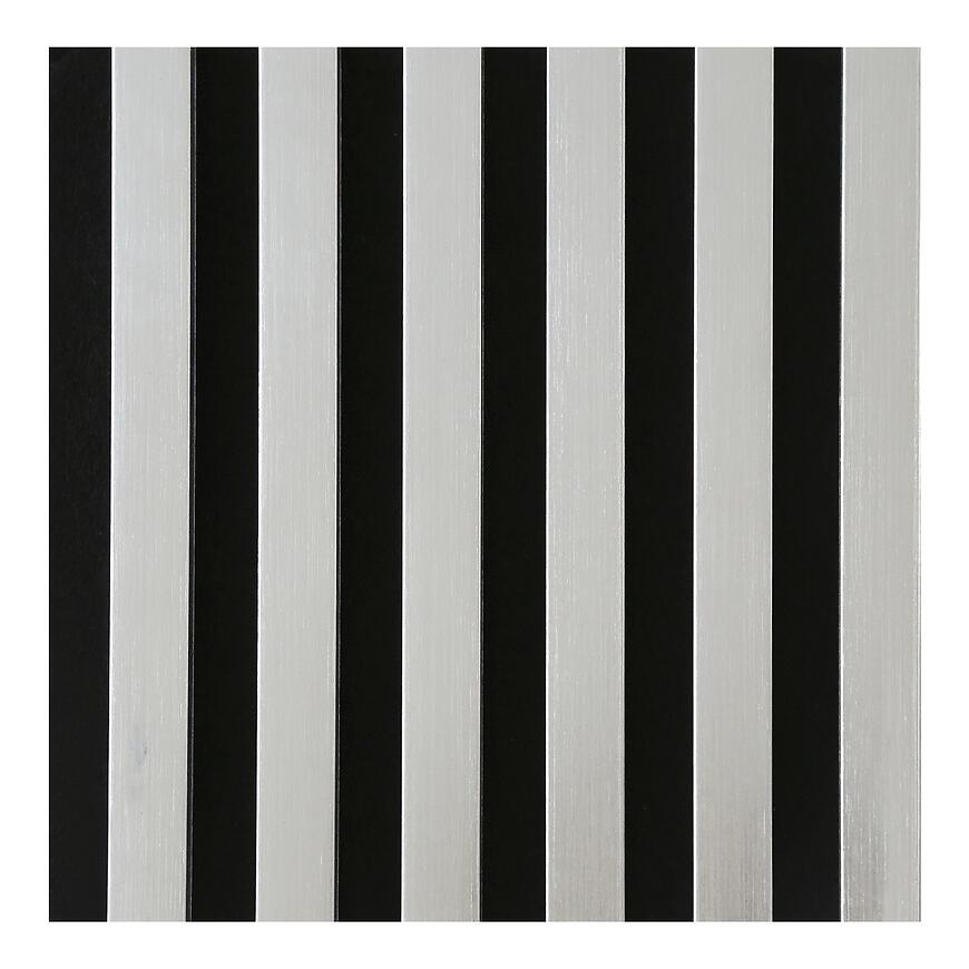 Akustické lamely 3D na plsti strieborné 21x300x2650 mm