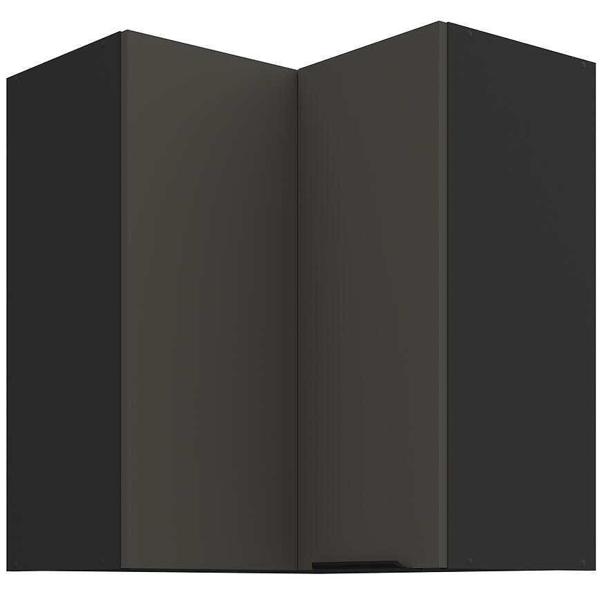 Kuchynská skrinka Aria-Gr/Bl Anti Fingerprint 60x60 Gn-72 2f (90°)