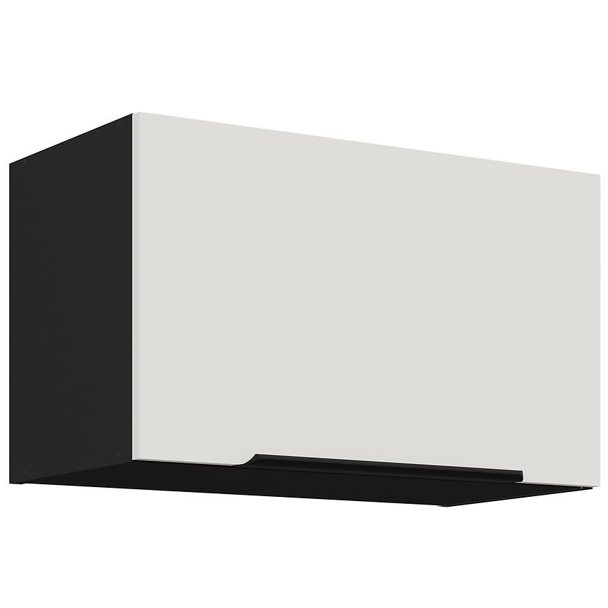 Kuchynská skrinka Aria-Wh/Bl Anti Fingerprint 60gu-36 1f