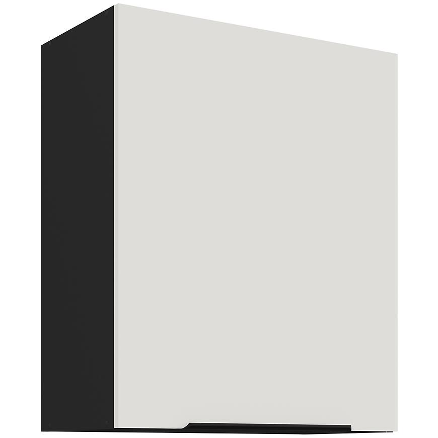 Kuchynská skrinka Aria-Wh/Bl Anti Fingerprint 60g-72 1f