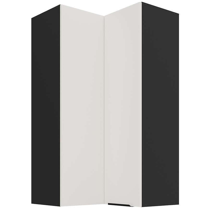 Kuchynská skrinka Aria-Wh/Bl Anti Fingerprint 60x60 Gn-108 2f (90°)