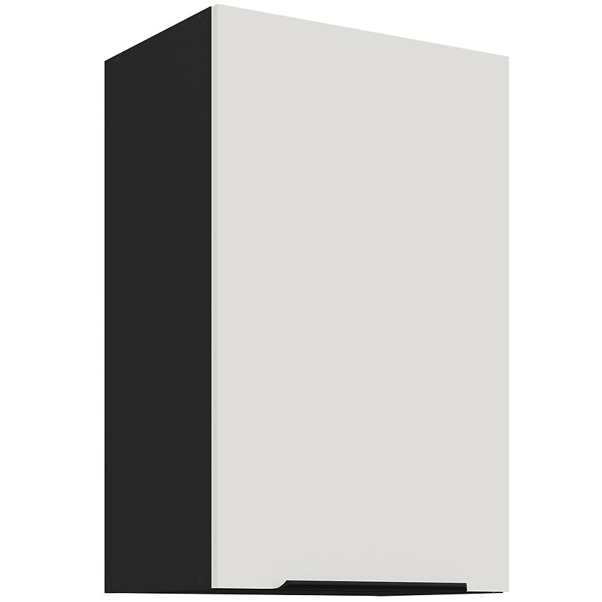 Kuchynská skrinka Aria-Wh/Bl Anti Fingerprint 45g-72 1f