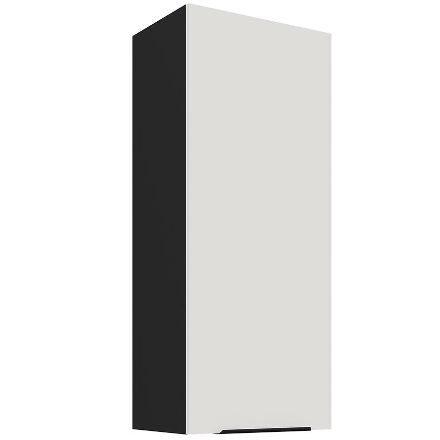 Kuchynská skrinka Aria-Wh/Bl Anti Fingerprint 45g-108 1f