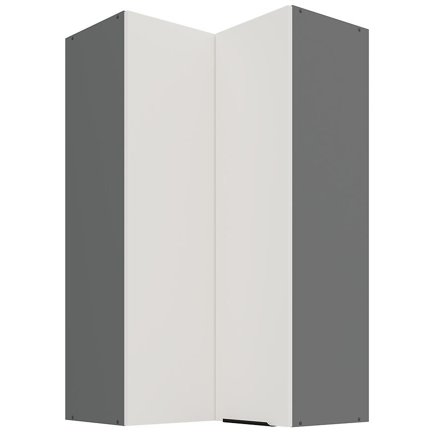 Kuchynská skrinka Aria-Wh/Ant Anti Fingerprint 60x60 Gn-108 2f (90°)