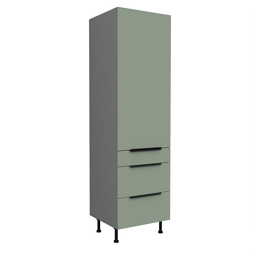 Kuchynská skrinka Aria-Sa/Ant Anti Fingerprint 60dks-215 1f 3s