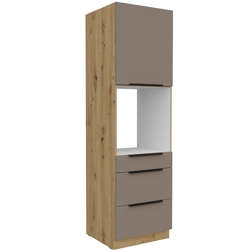 Kuchynská skrinka Aria-Ta/Ar Anti Fingerprint 60dps-210 1f 3s