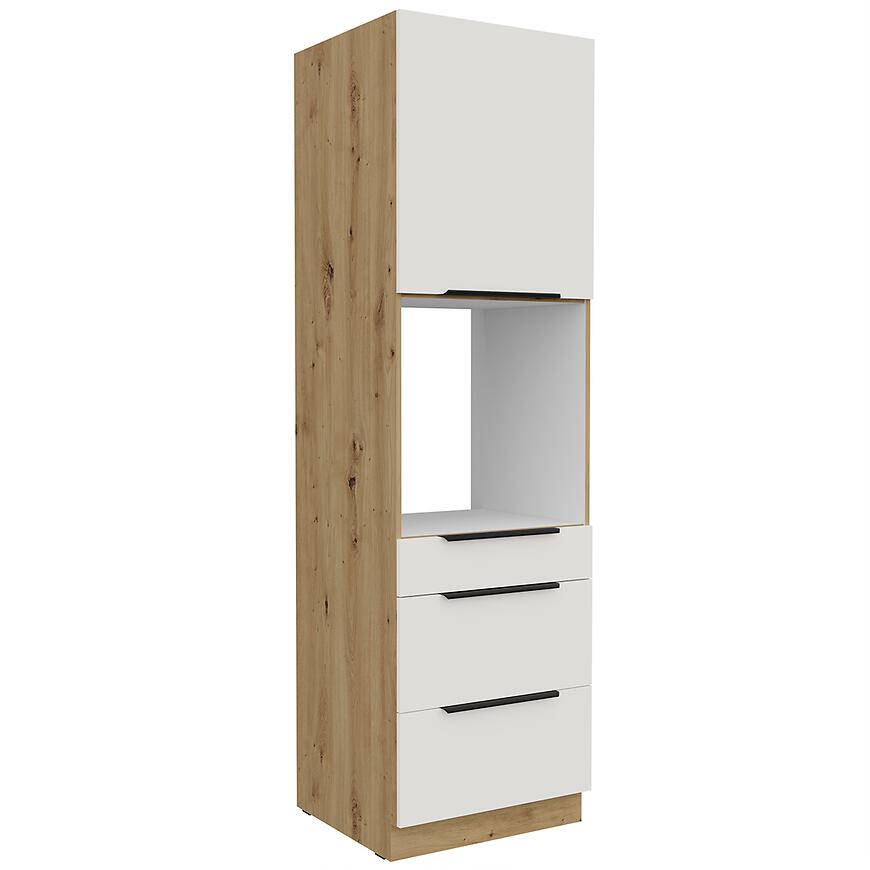 Kuchynská skrinka Aria-Wh/Ar Anti Fingerprint 60dps-210 1f 3s