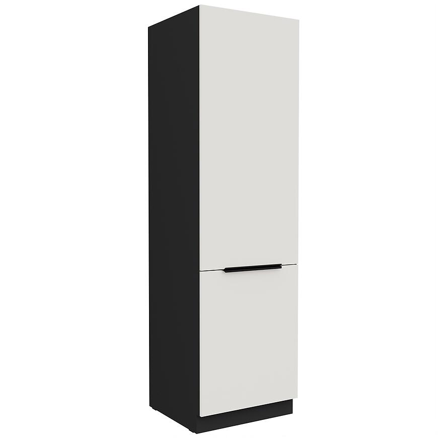 Kuchynská skrinka Aria-Wh/Bl Anti Fingerprint 60lo-210 2f