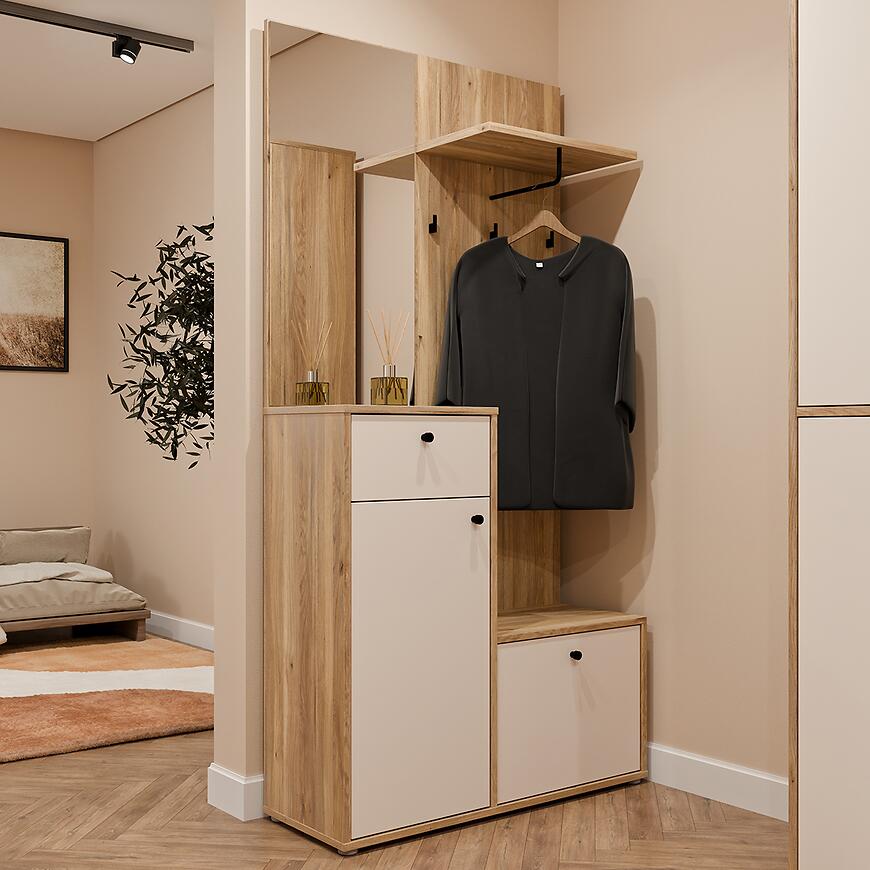 E-shop Predsieňový Nábytok II Kendray Mauvella Kedd02l-M844