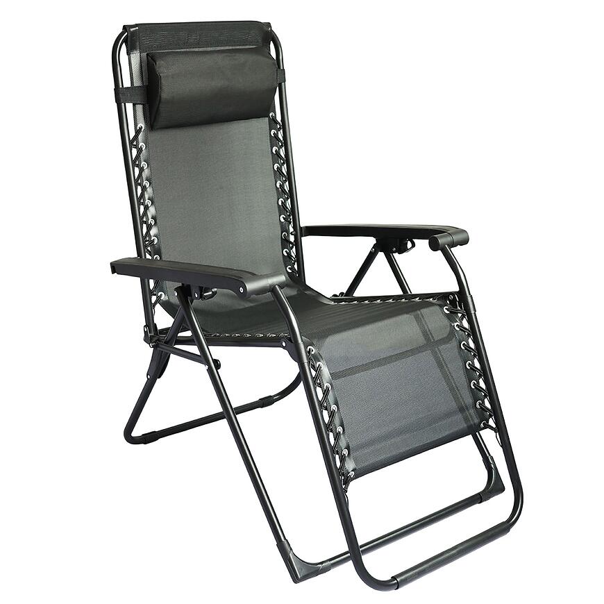 Relaxačné ležadlo XT5003 čierne