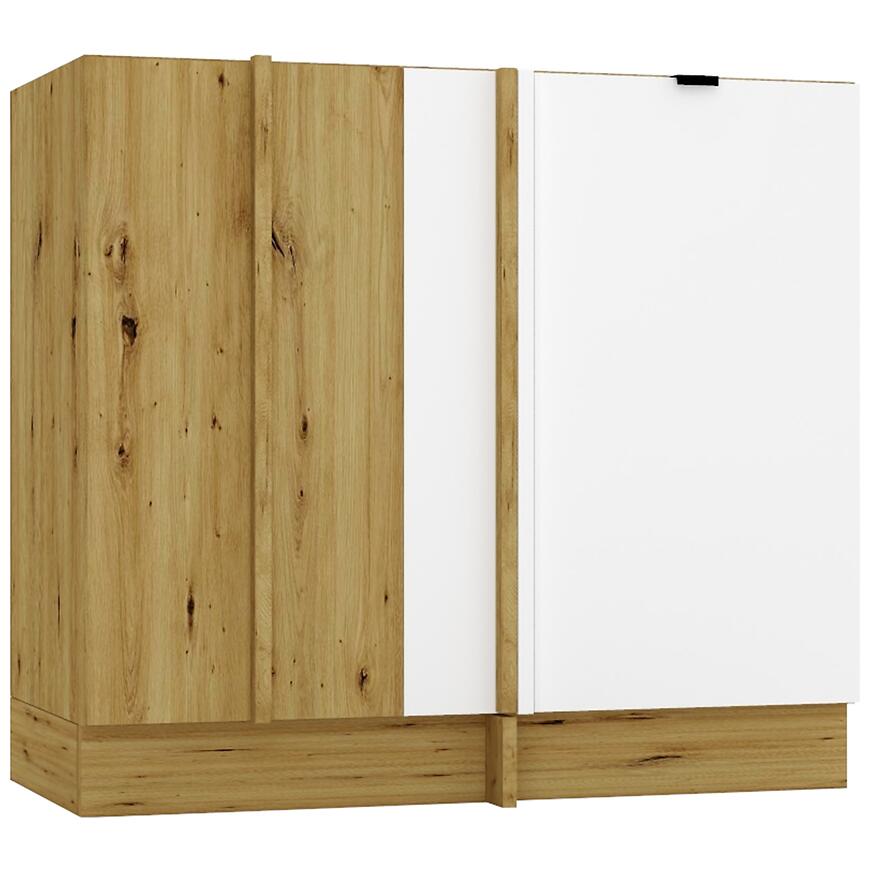 Kuchynská skrinka Cosmo Gianna Dnp P/L Biela Aljaška/Dub Artisan