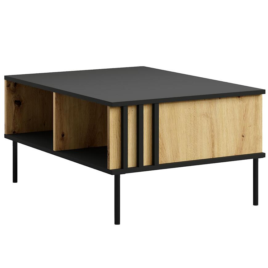 Konferenčný stolík Rimini 07 čierna/artisan