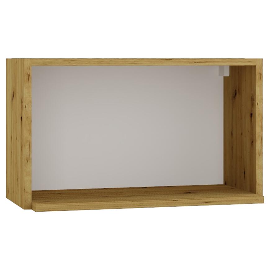 Kuchynská skrinka Cosmo Gianna Wo60 Mv Biely Aljašský/DubArtisan