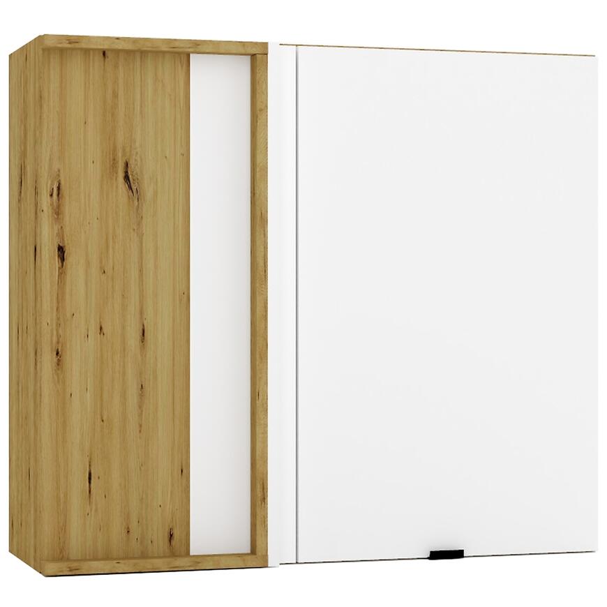 Kuchynská skrinka Cosmo Gianna Wnp P/L Biely Aljašský/DubArtisan