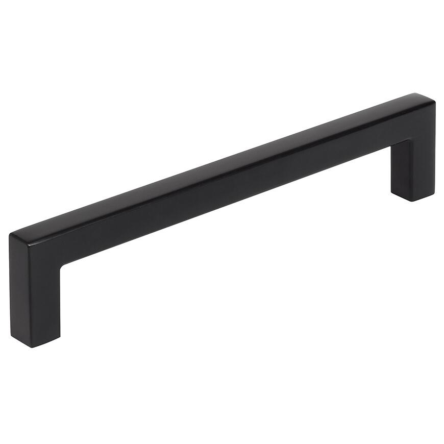 Nábytková úchytka Prisma 128 mm čierna matná