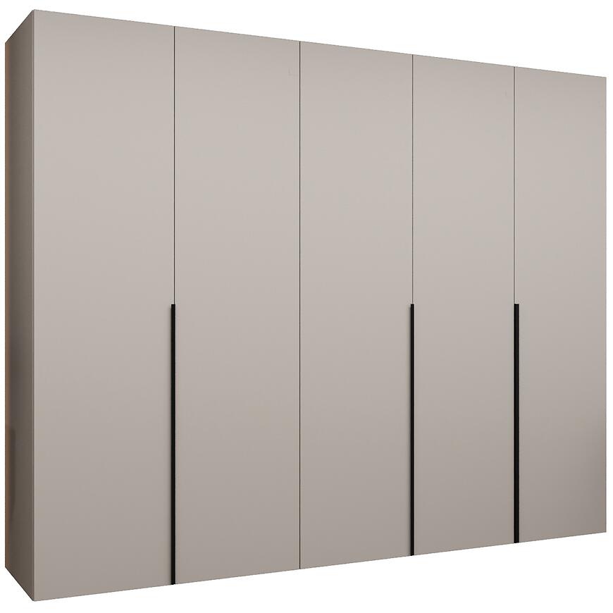 Skriňa Alicante I 250 kašmír/čierna