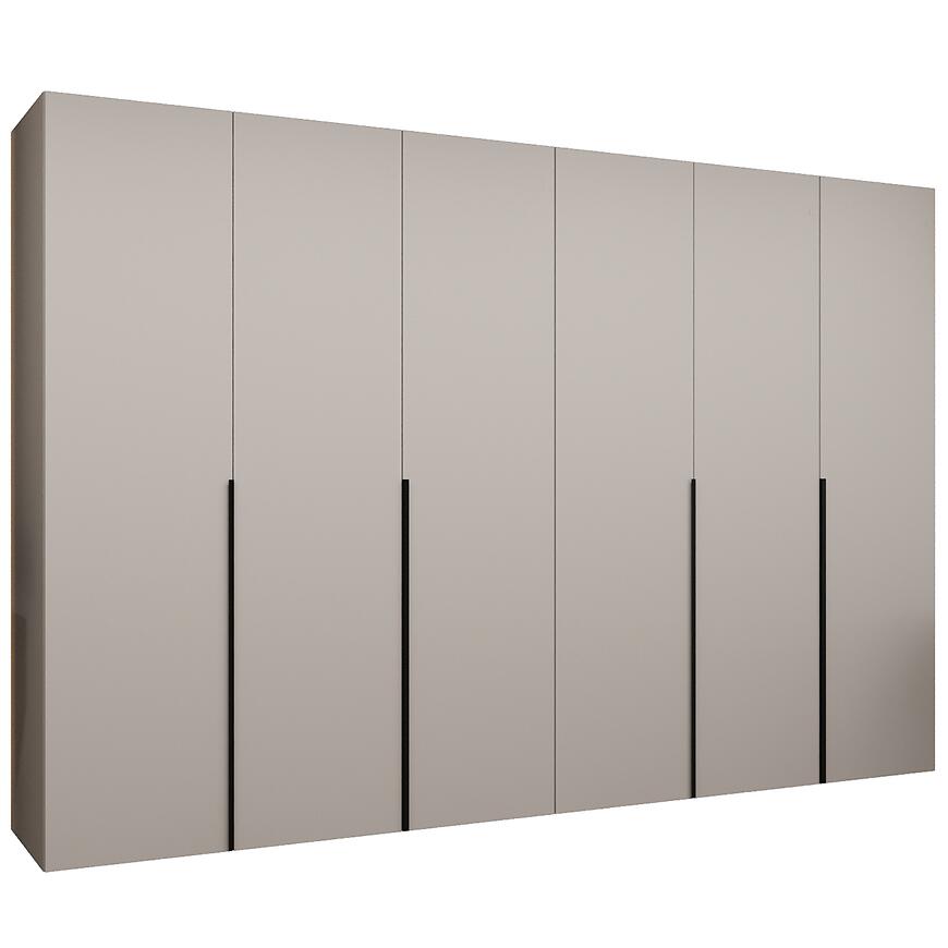 Skriňa Alicante I 300 kašmír/čierna