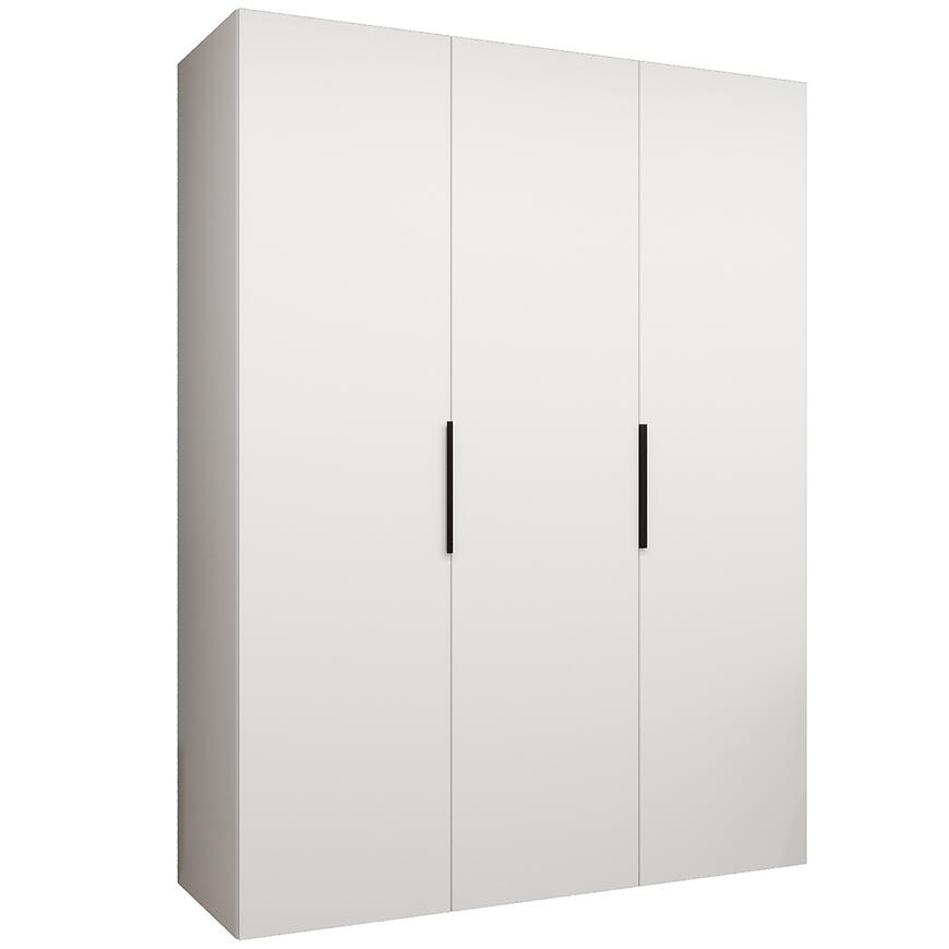 Skriňa Marbella I 150 biela/čierna