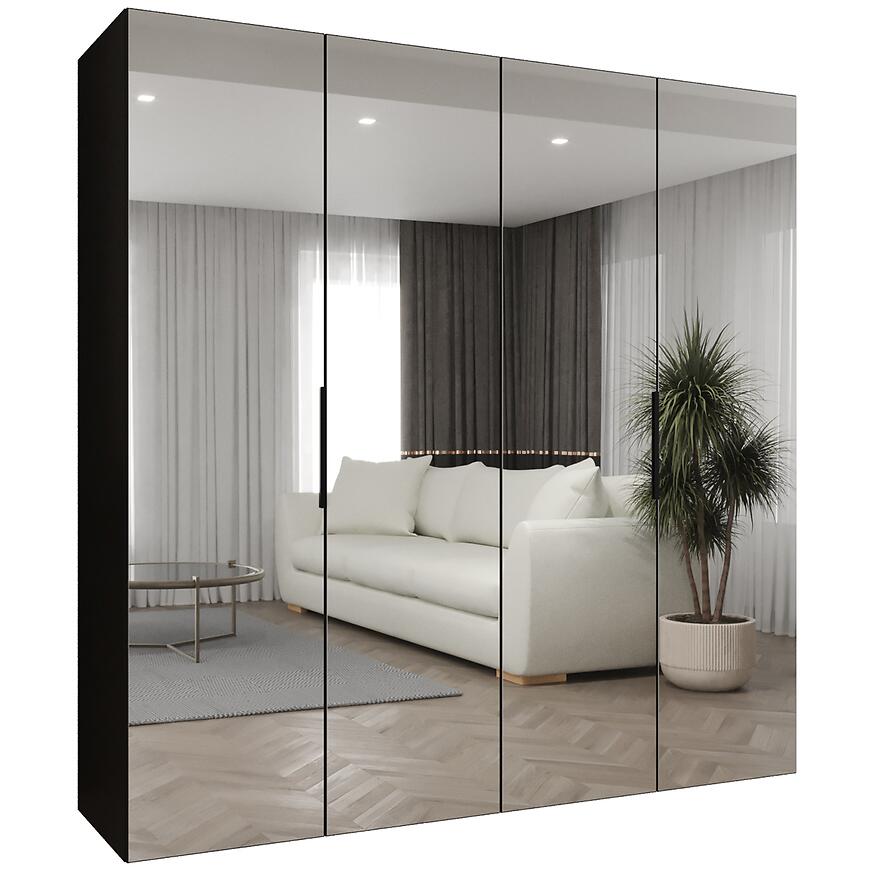 Skriňa Marbella III 200 čierna