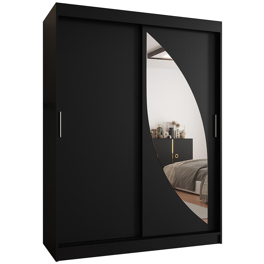 Skriňa Milo 150 čierna