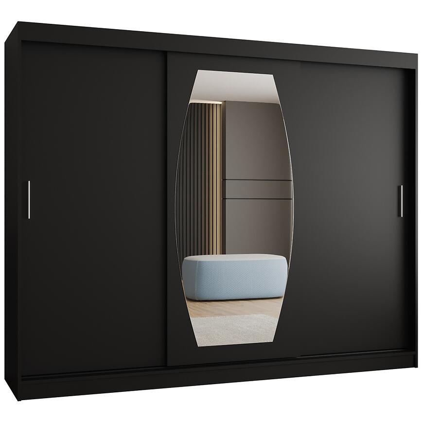 Skriňa Rossa 250 čierna