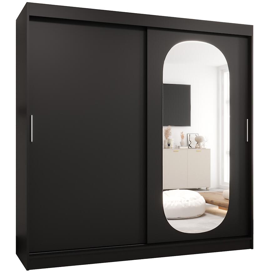 Skriňa Royal 200 čierna