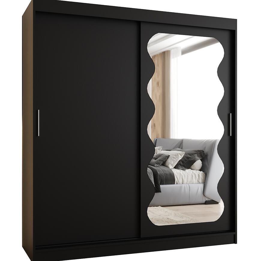 Skriňa Spoti 180 čierna