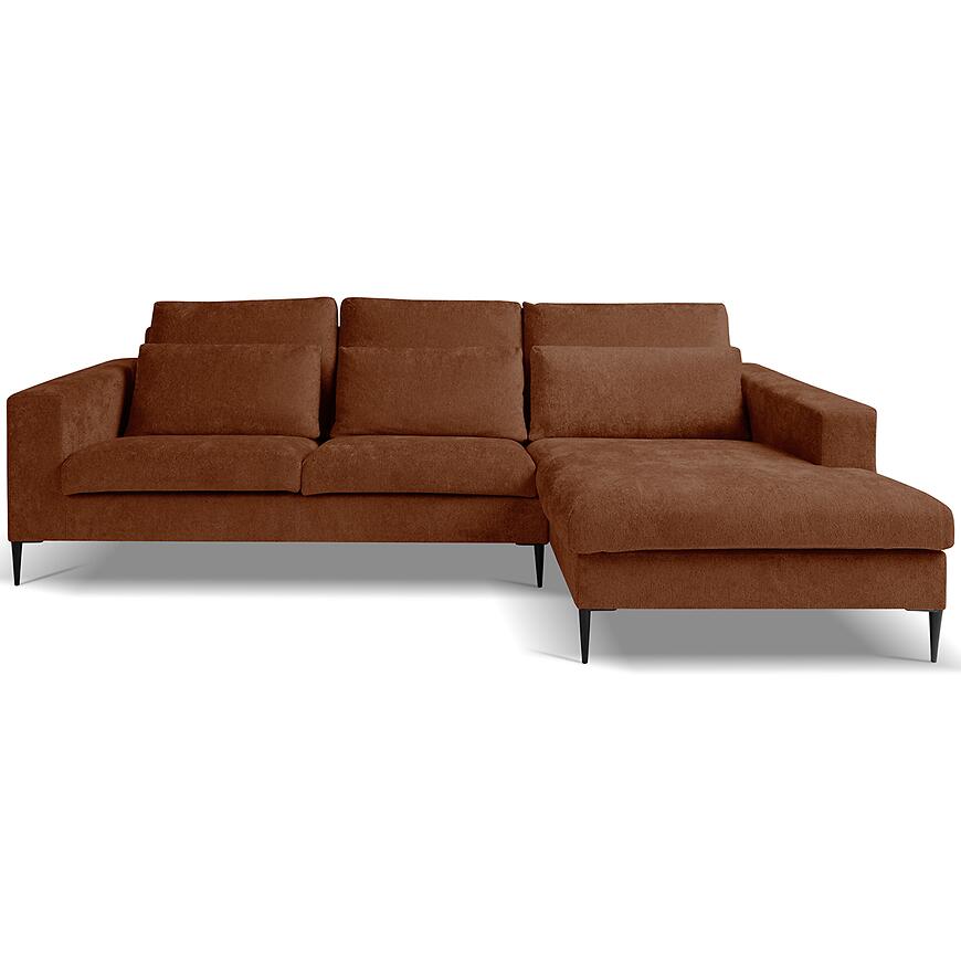 Rohová sedacia súprava Roma Mini Sereno 688 hrdzavá P