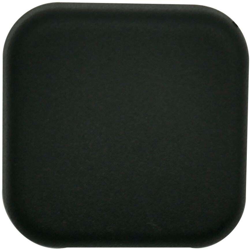 Doraz dverí HRC štvorcový 45x45 mm čierna