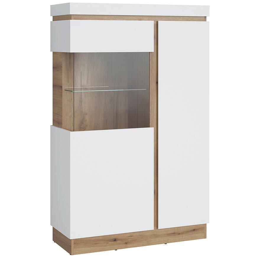 E-shop Witryna 2d Calabria Corv101l D118/U008 Dub Coast Evoke / Biela ​​Alpská
