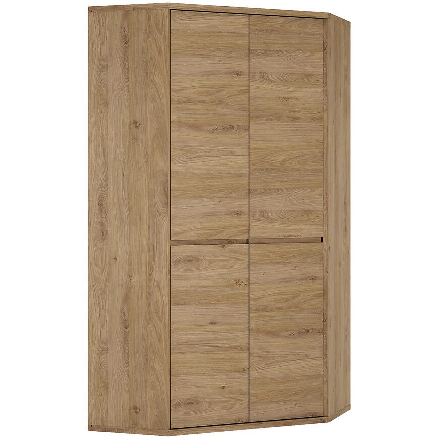 E-shop Skriňa Narożna 2d Shetland Typ 21 Dub Shetland/Sivý