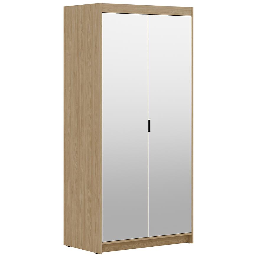 Skriňa Elena 2D zrkadlo dub olejovaný