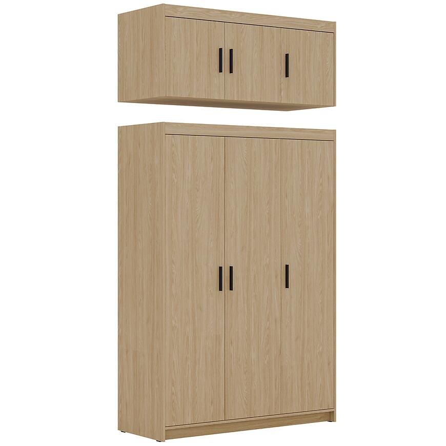 Nadstavec na skriňu Elena 3D dub olejovaný