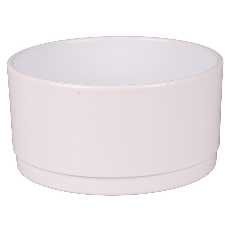 E-shop Obal na kvetináč 470 26 cm biela